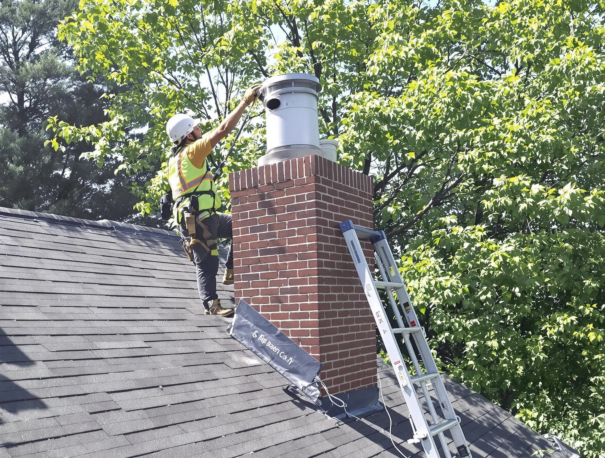 Chimney liner inspection by South Ogden Chimney Sweep in South Ogden, UT