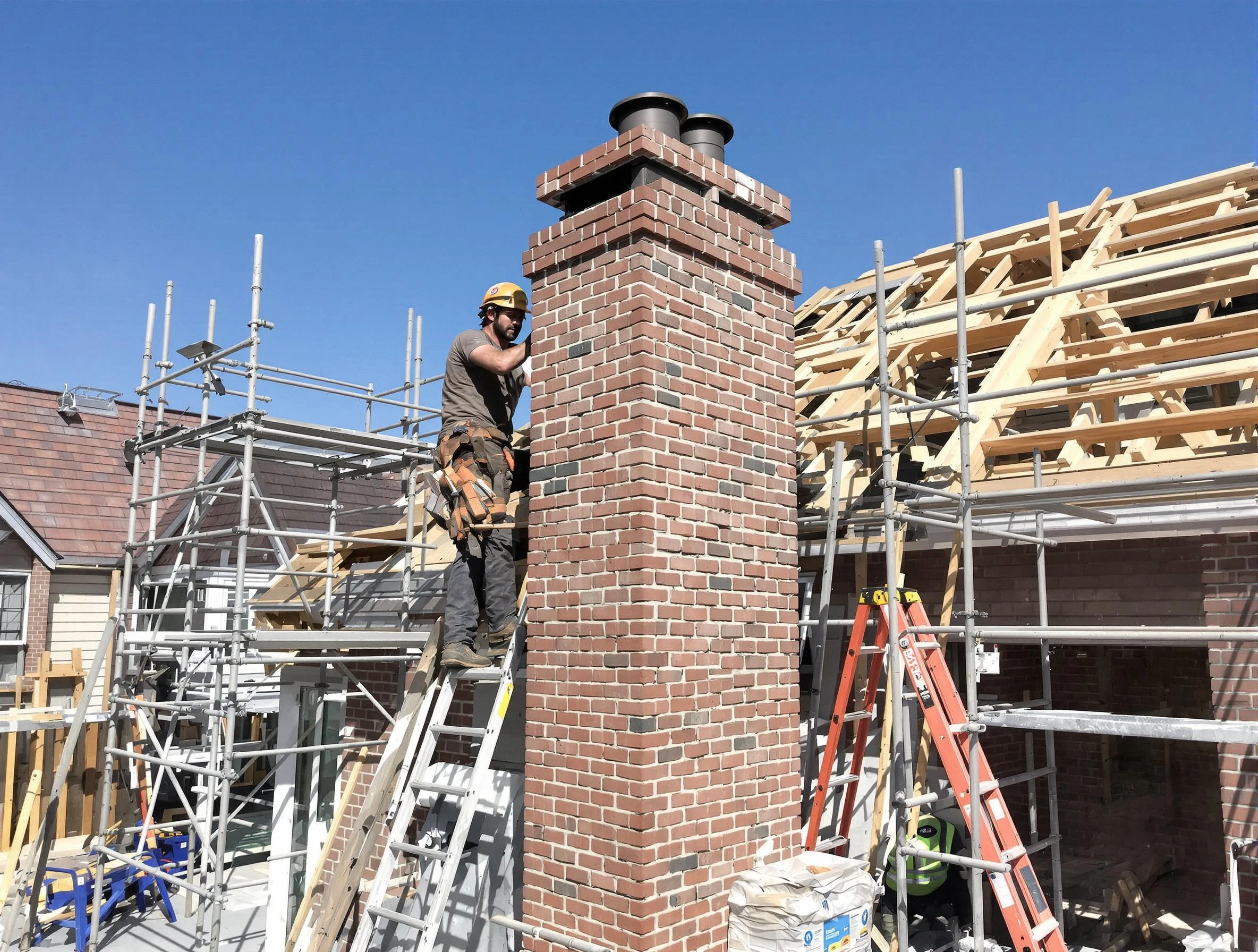 New chimney installation completed by South Ogden Chimney Sweep in South Ogden, UT
