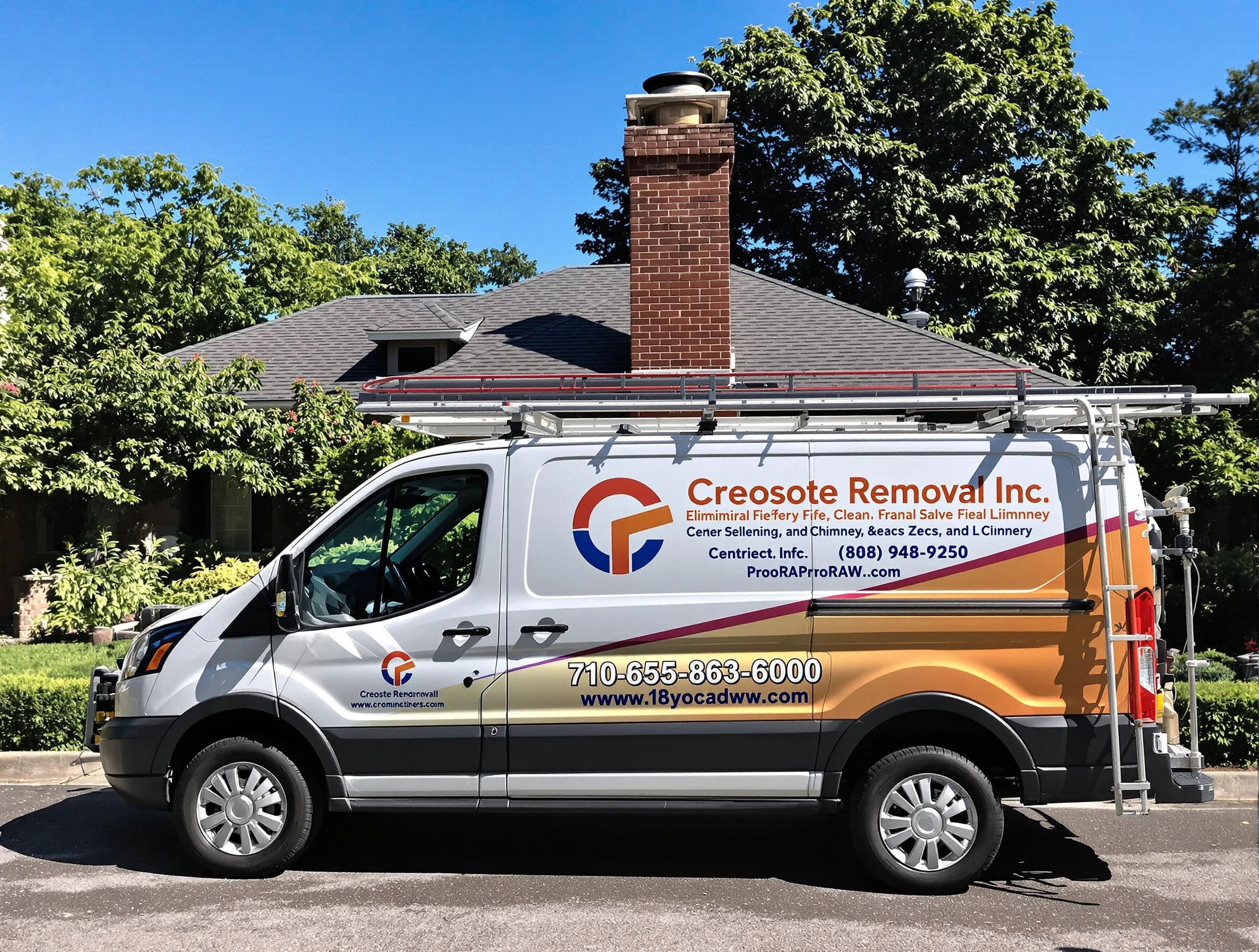 South Ogden Chimney Sweep technician removing creosote safely in South Ogden, UT